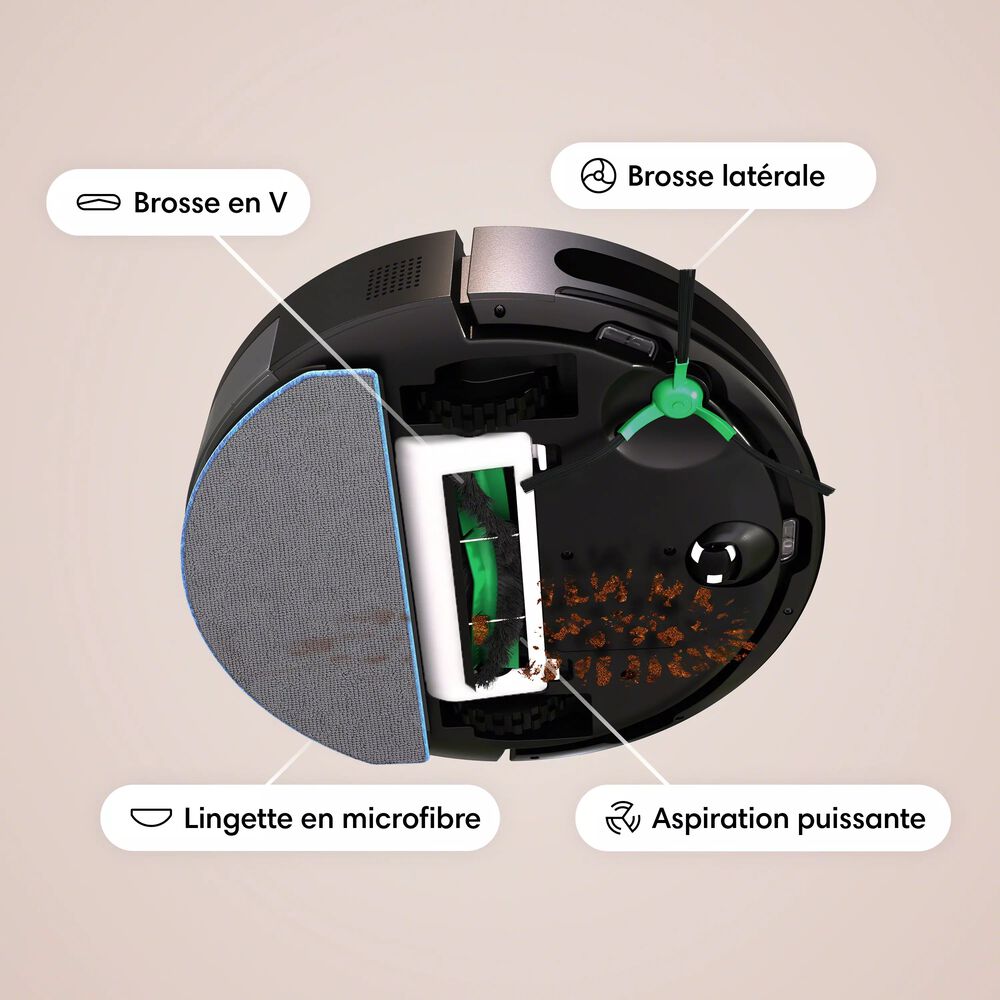 Un nettoyage complet gr&acirc;ce &agrave; notre syst&egrave;me de nettoyage en quatre&nbsp;&eacute;tapes